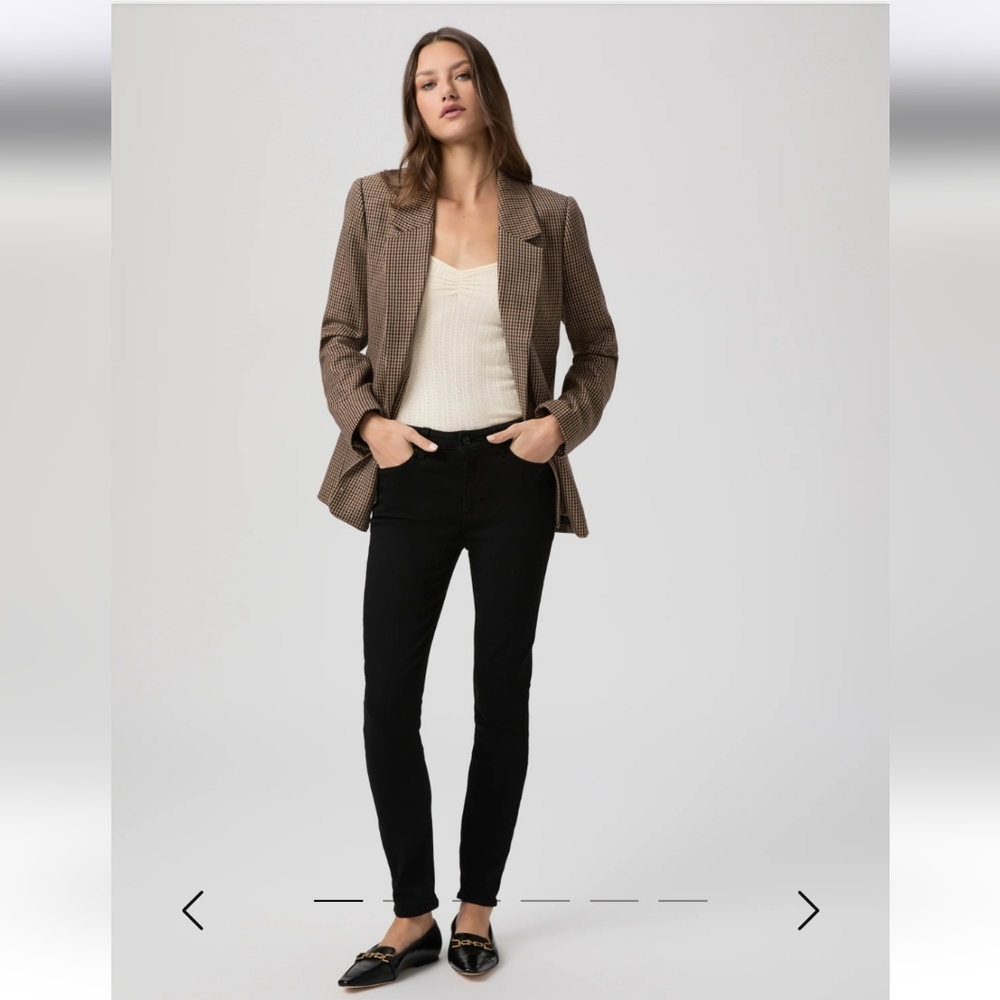 PAIGE‎ Black Hoxton Skinny Jeans Size 28
